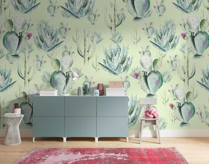 Premium Vlies Cactus Green