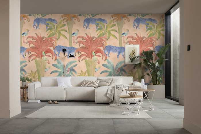 Premium Vlies Safari Pattern