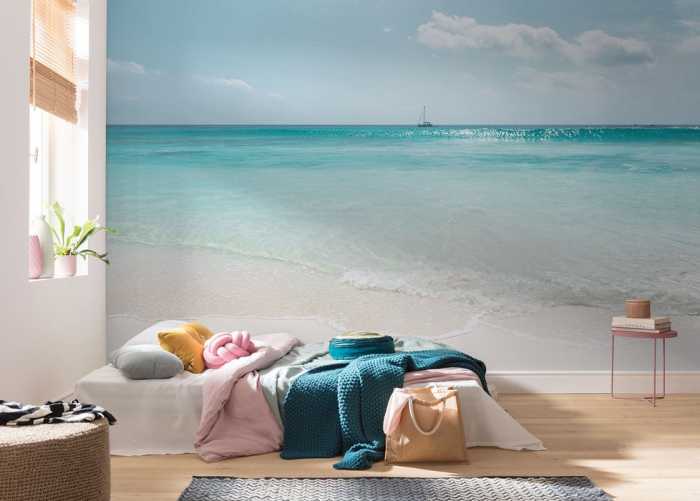 Premium Vlies Azur Ocean