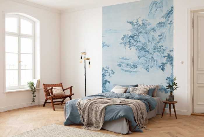 Premium Vlies Blue China