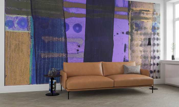 Premium Vlies Routes Fitting darkblue-apricot