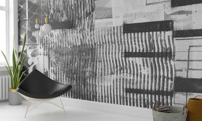 Premium Vlies Fringe Upswept grey