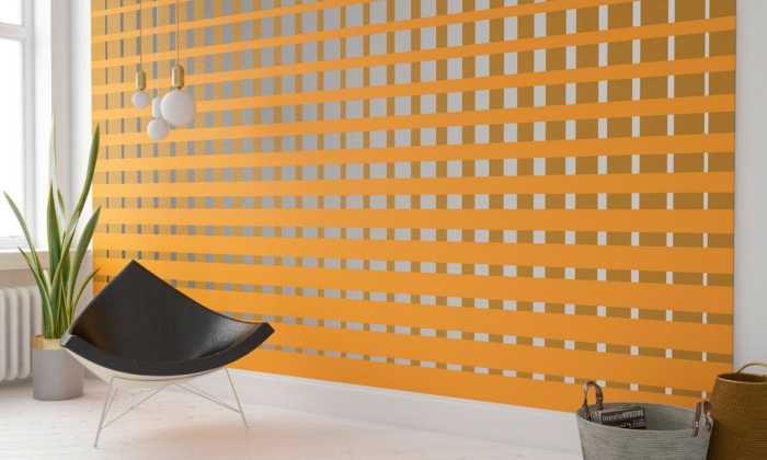 Premium Vlies Griddy orangecognac-grey