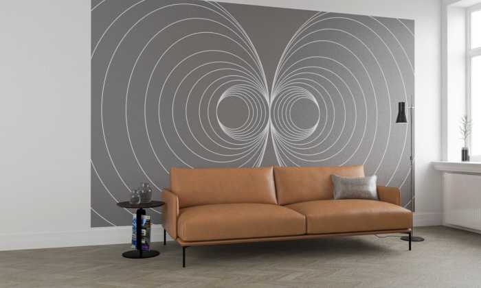 Premium Vlies Infinite Glimpse Mirage grey-white