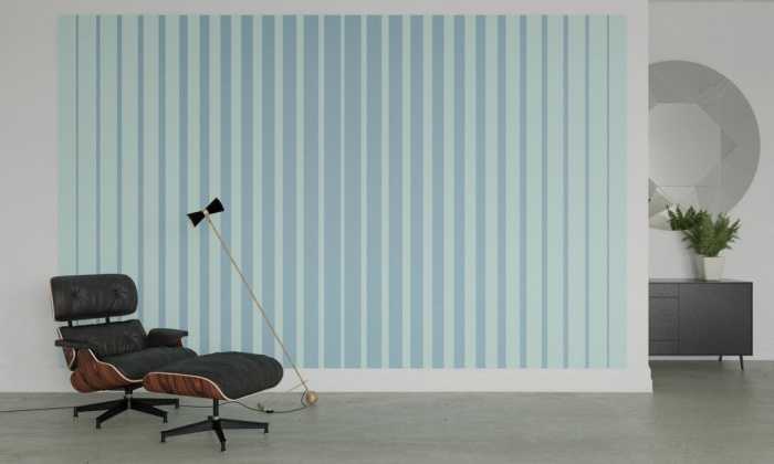 Premium Vlies Lamello Longo bleu-ice