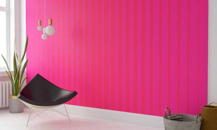 Premium Vlies Lamello Longo pink-pink