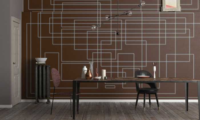 Premium Vlies Mills Board Mondial whiteice-mocca