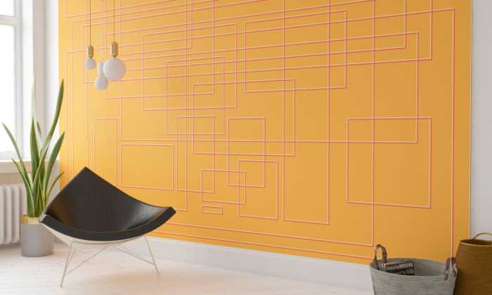 Premium Vlies Mills Board Mondial whitepink-orange
