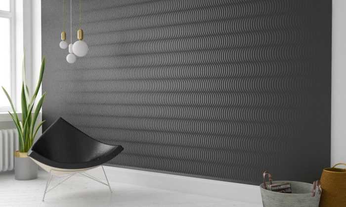 Premium Vlies Screen Dot black