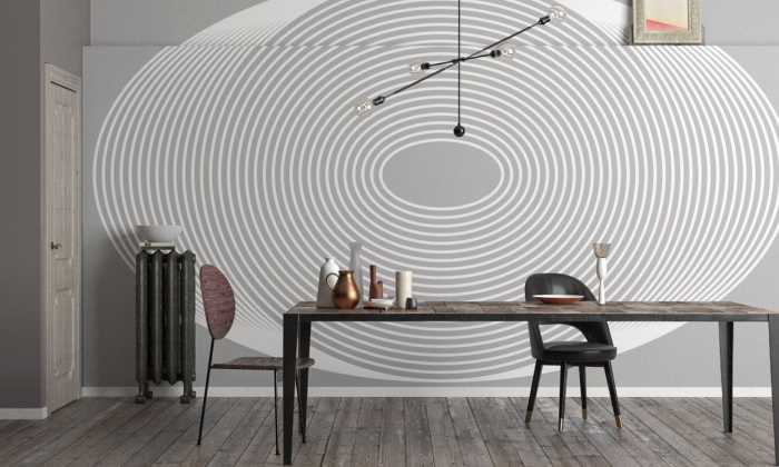 Premium Vlies Shell white-grey