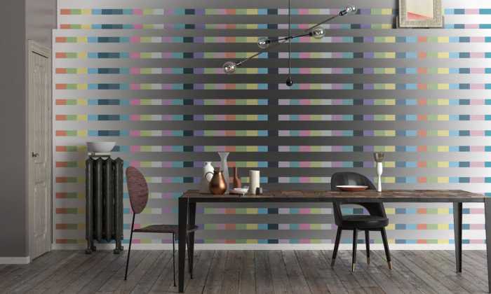 Premium Vlies Structure Line white