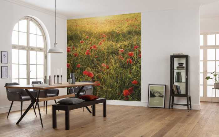 Standard Vlies Poppy World I