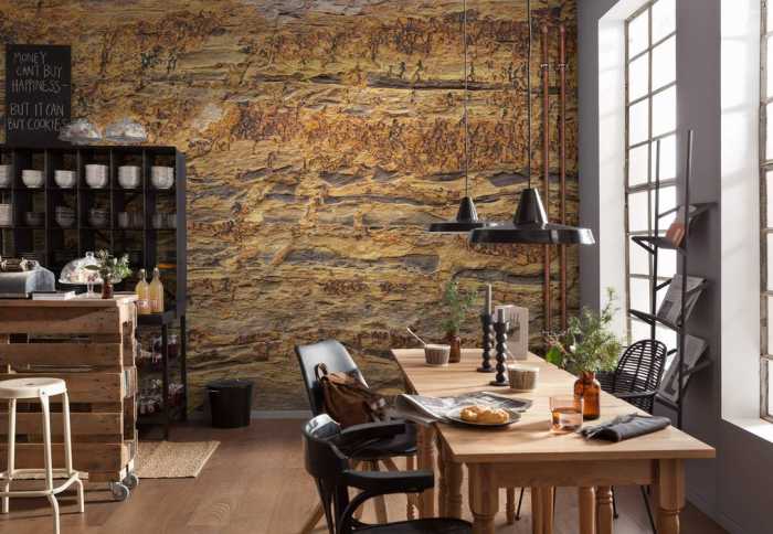 Standard Vlies African Wall I