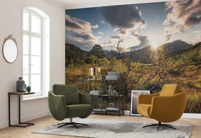 Standard Vlies Norwegische Herbstwelten
