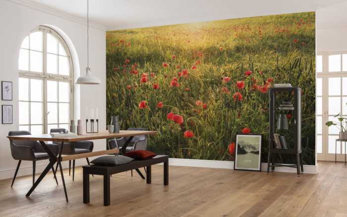 Standard Vlies Poppy World I