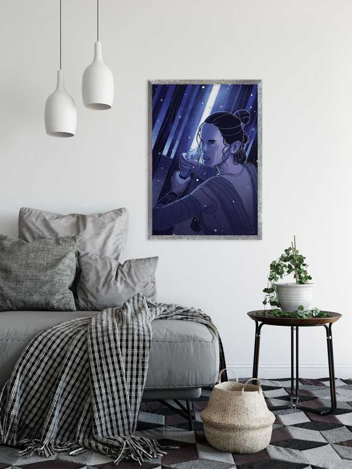 Poster Star Wars - Jedimaster Rey