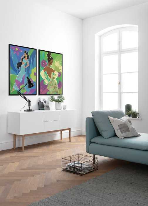 Poster Disney Princess Jasmine in Blue