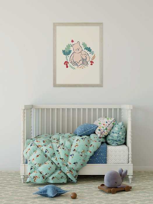 Poster Disney Winnie the Pooh Taking Care