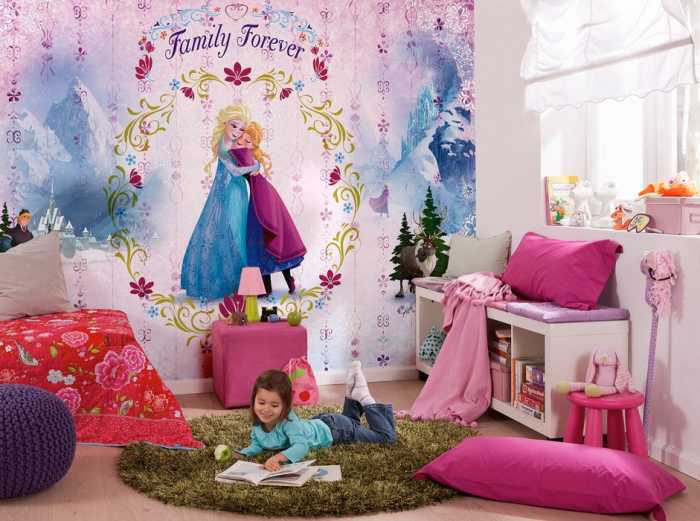 Standard Vlies Frozen Family Forever