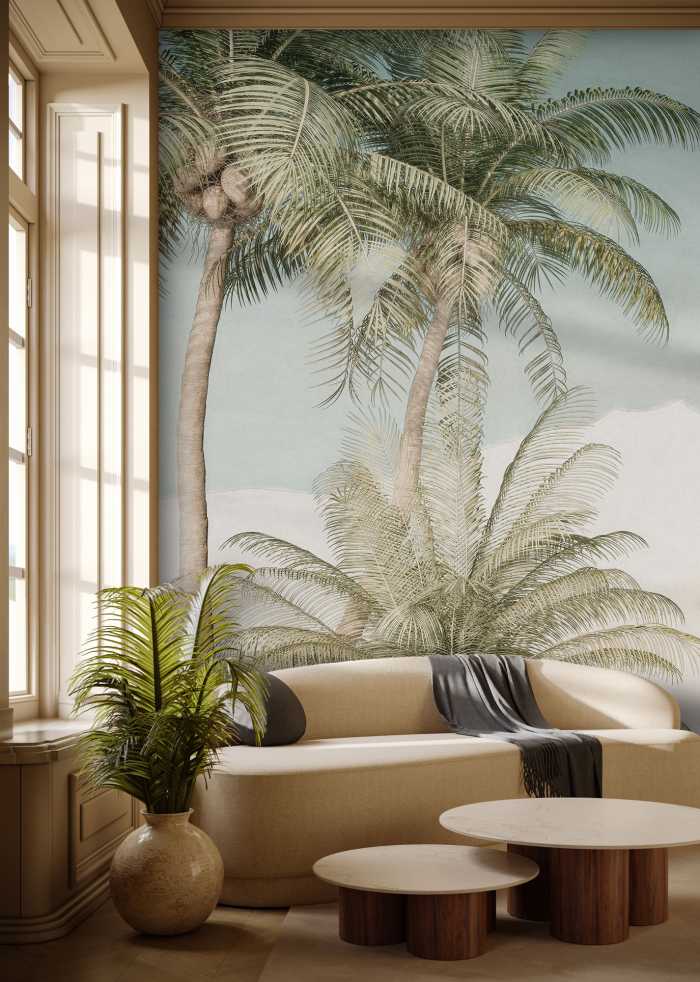 Digitaldrucktapete Palm Oasis