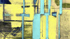 Cuboids Linedup yellow-ice
