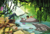 Jungle book swimming with Baloo