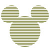Mickey Head Stripes