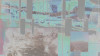 Squares Dropping green