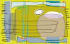 Composition 5 yellow-ocker
