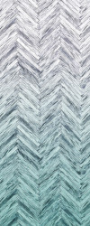 Herringbone Mint Panel