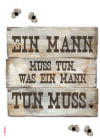 Ein Mann muss tun