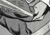 Marvel Classic Comic Panel Monochrome
