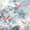 Flamingos in the Sky