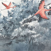 Flamingos in the Sky