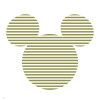Mickey Horizontal Stripes