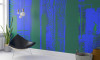 Straight Upright blue-apple