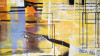 Columns Hanging yellow