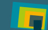 Blocking Oblique petrol-green
