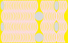 Wave yellow-rosegrey
