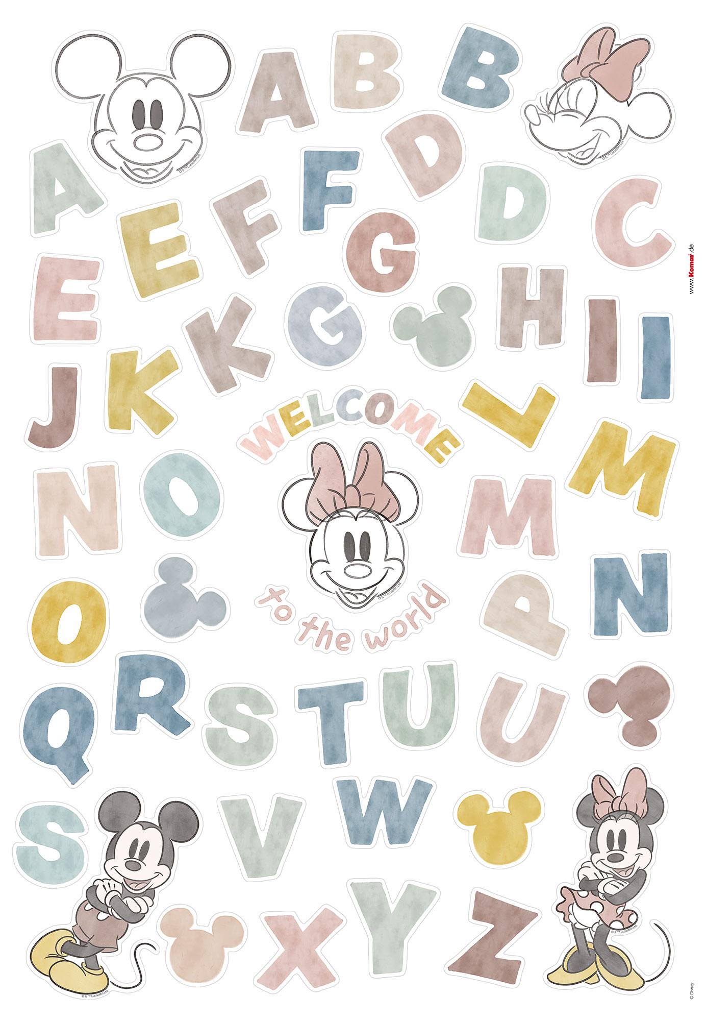 Mickey Alphabet
