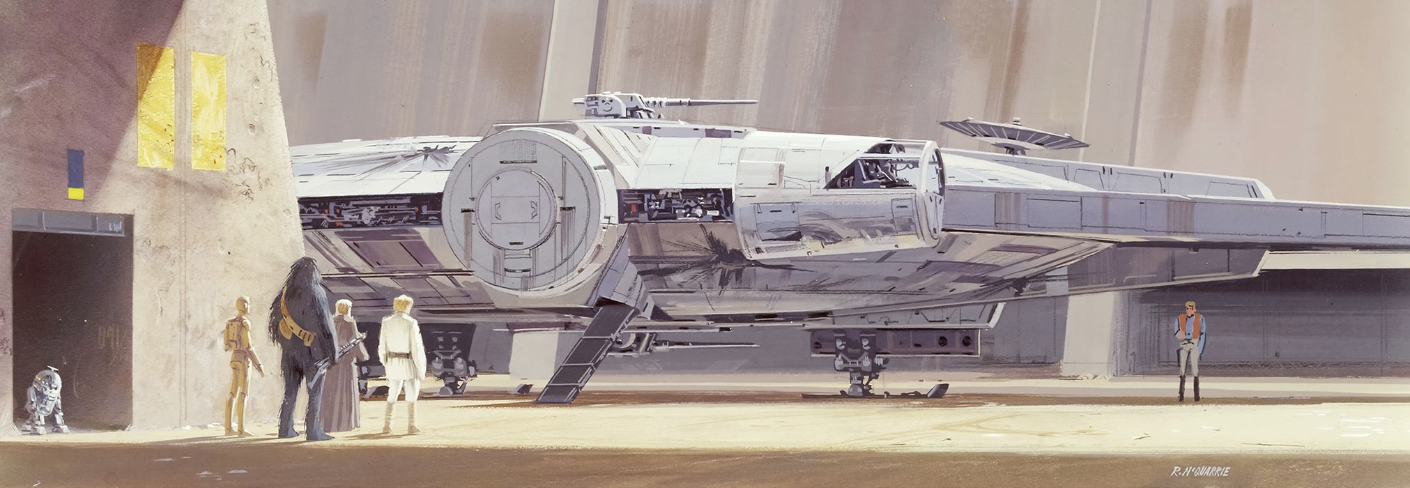 Star Wars Classic RMQ Millenium Falcon