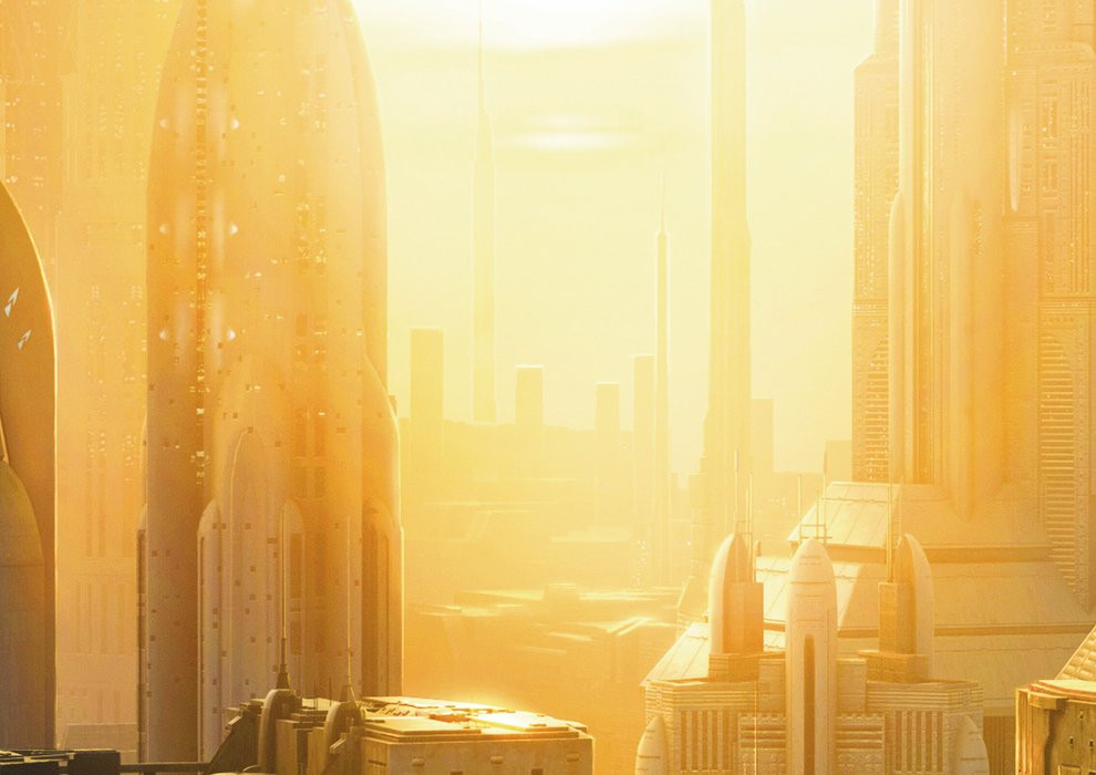 Star Wars Coruscant View