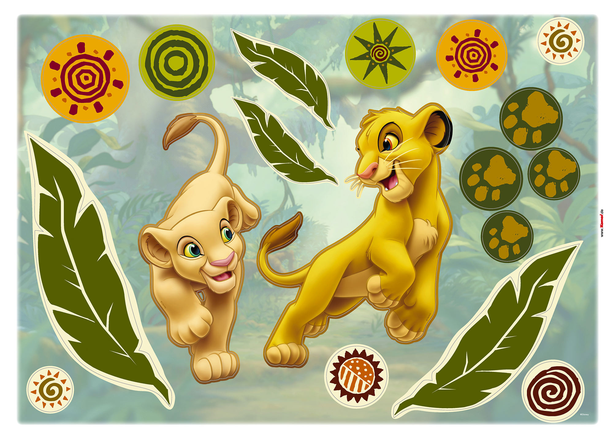 Simba and Nala
