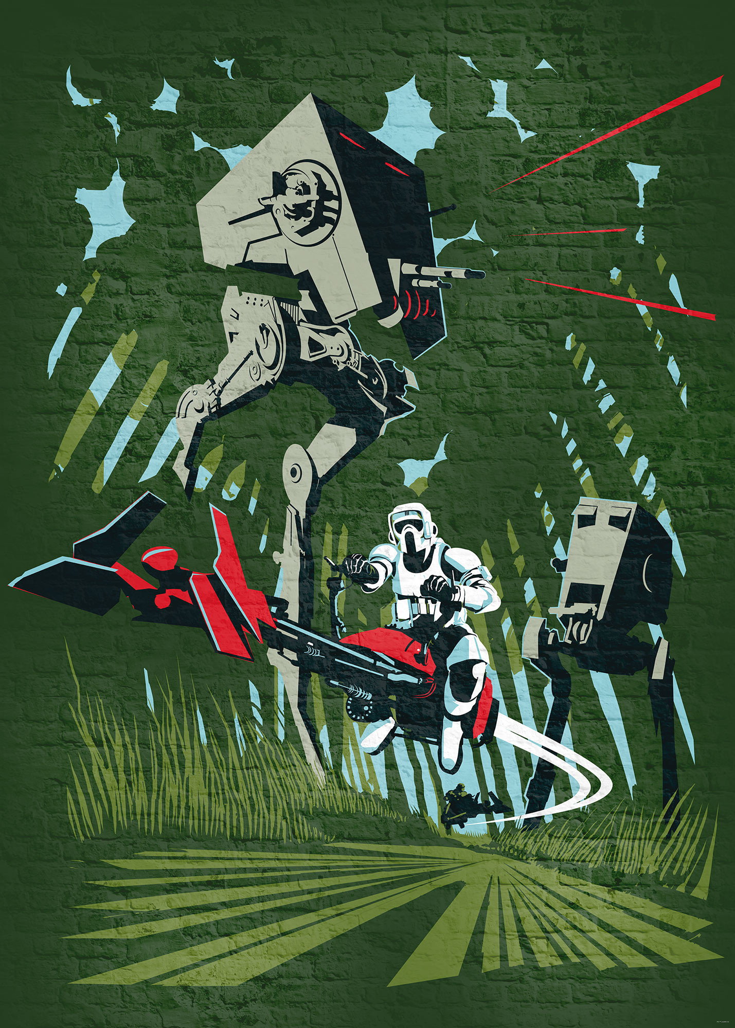 Star Wars Classic Concrete Endor
