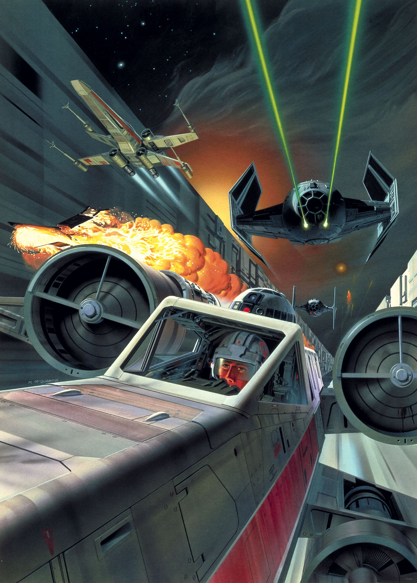 Star Wars Classic Death Star Trench Run