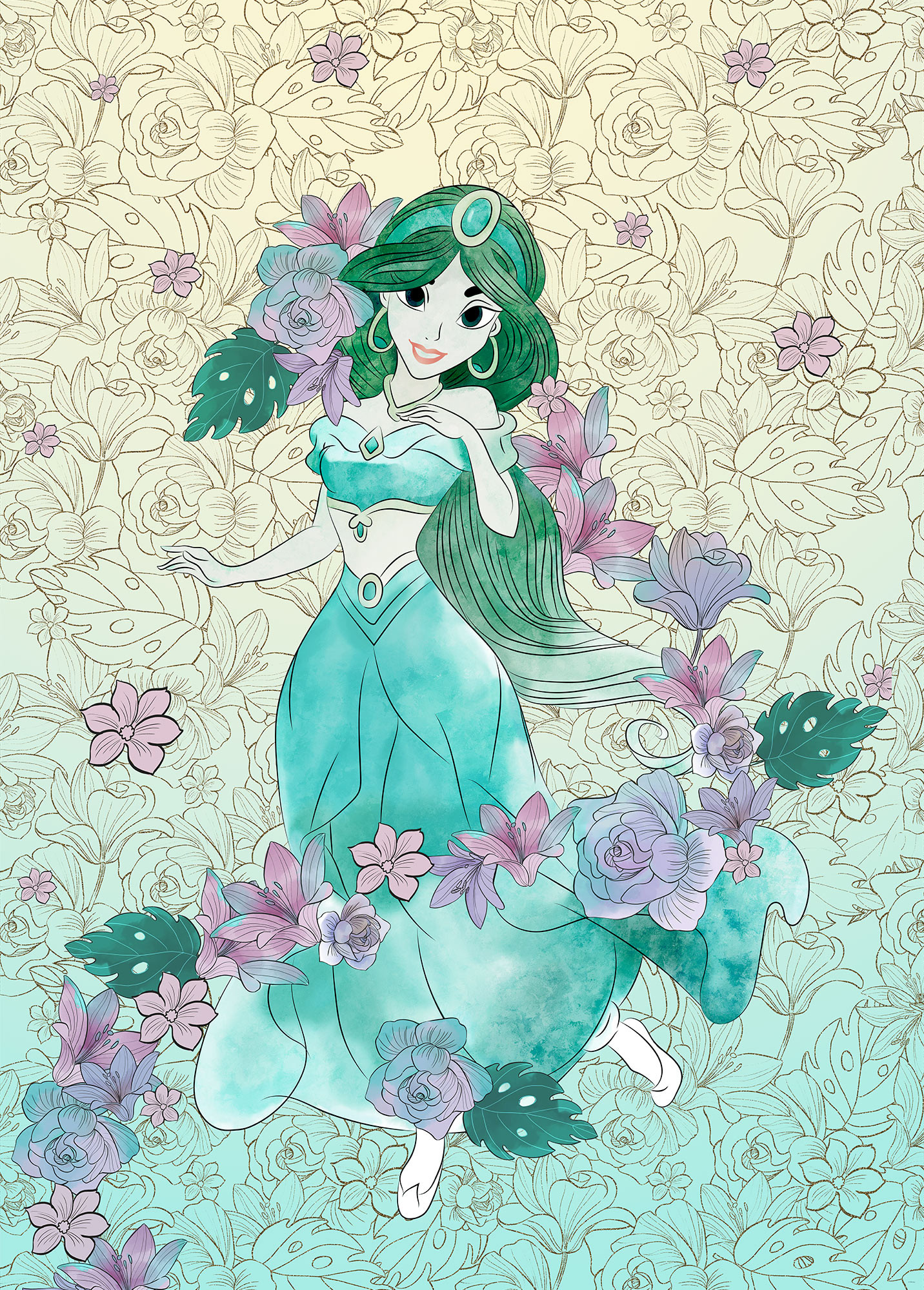 Jasmin Pale Flowers