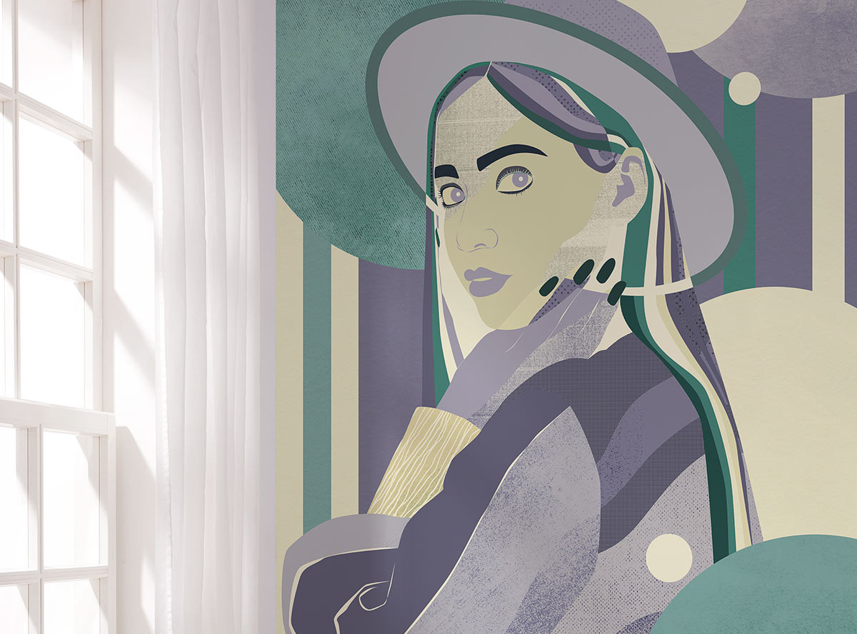 Woman Hat Colour