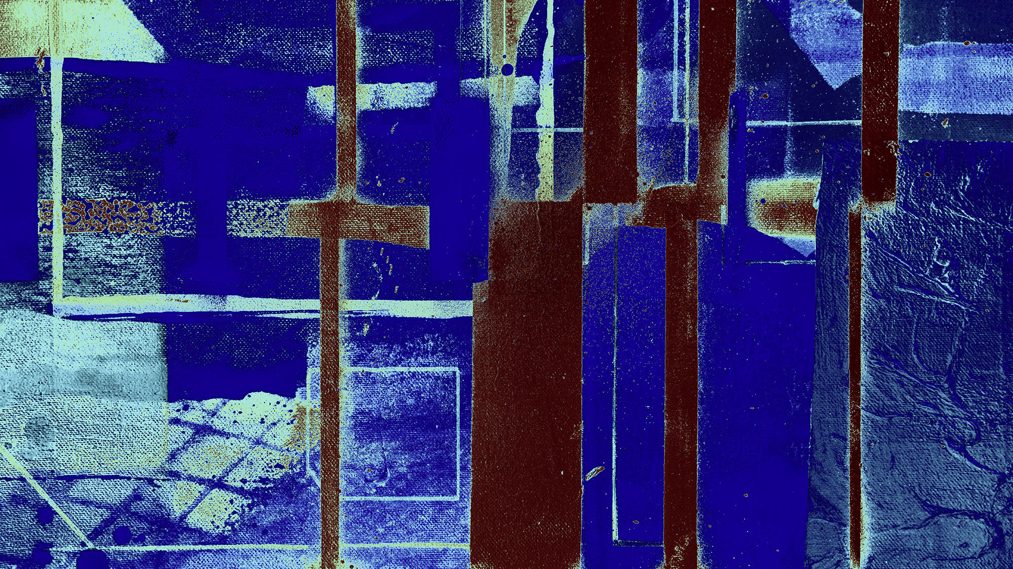Cuboids Linedup blue-mocca