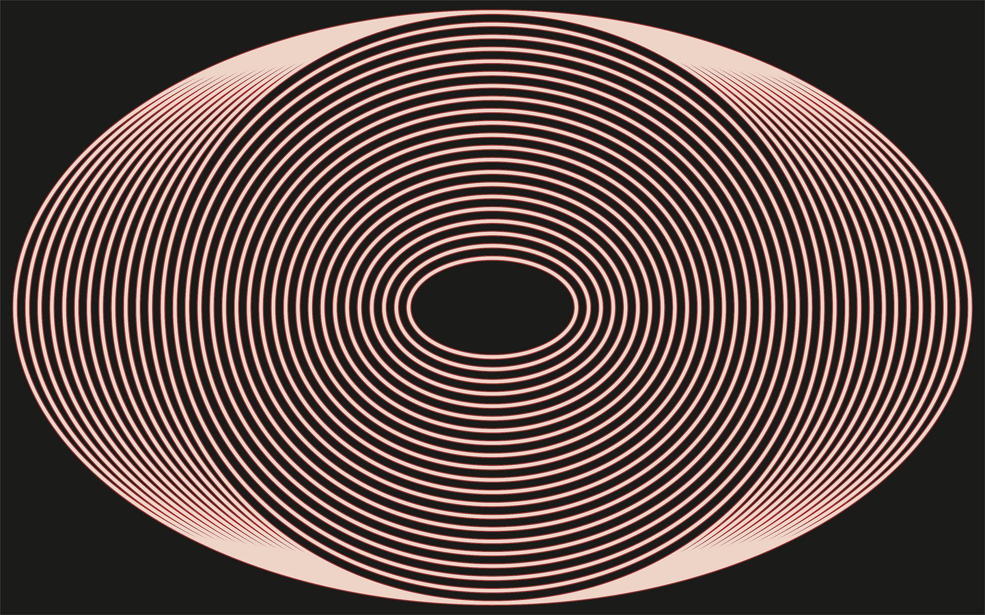 Shell rosered-black