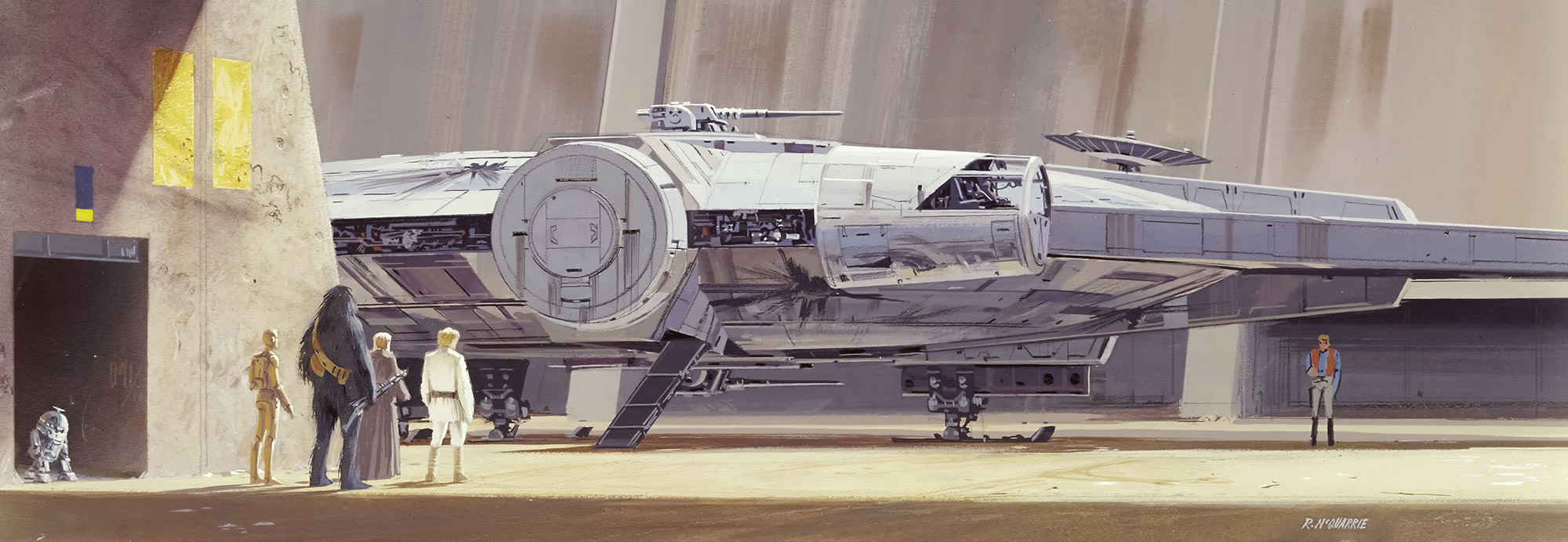 Star Wars Classic RMQ Millenium Falcon